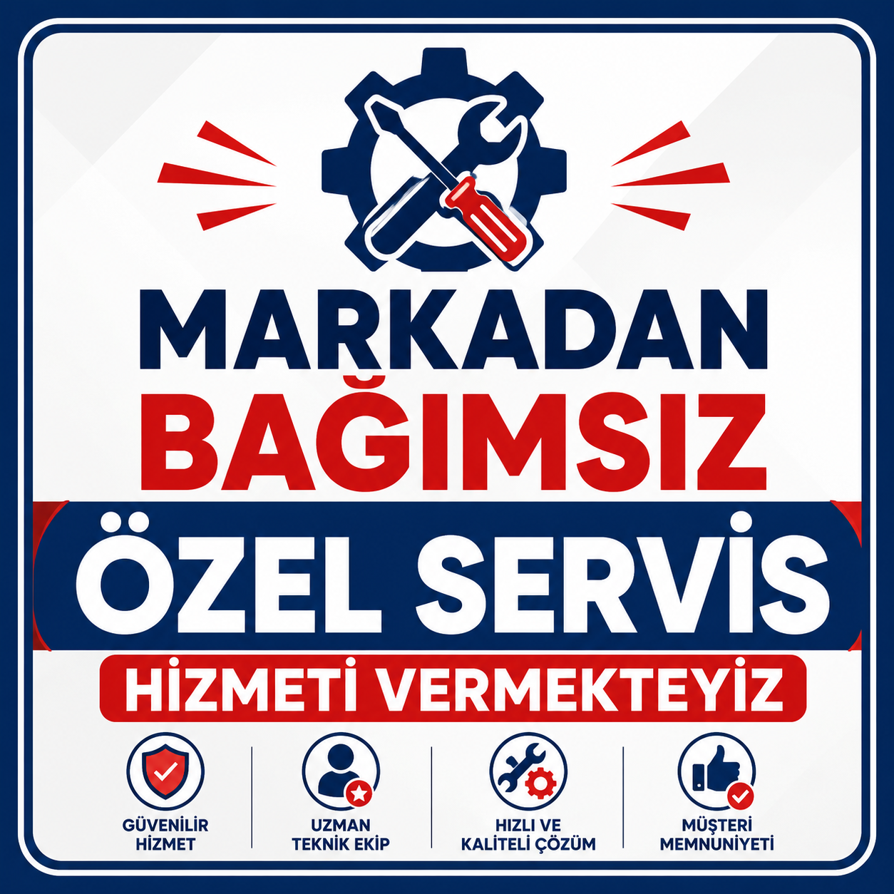 Besni Erdemoğlu Teknik Servisi markadan bağımsız özel servis hizmeti